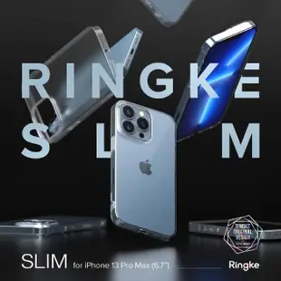 【Ringke】iPhone 13 Pro Max / 13 Pro / 13 / 13 mini Slim 輕薄手機保護殼 透明(Rearth 手機殼)