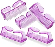 Ipetboom 5pcs Nail Brush for Cleaning Nail Dust Durable Manicure Tools Lightweight and Practical Fingernail Cleaning Brushes
