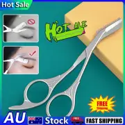 Women Mini Eyebrow Trimmer Scissors with Comb Hair Cutting Tool AN