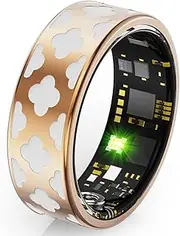 CNBRO Smart Ring Heart Rate Monitor Sleep Tracker Blood Pressure Fitness Tracker Pedometer Step Counter Calories Anillo Inteligente Health Smart Rings for Women Ladies