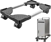Pc Stand - Under Desk Pc Mount, Flexible CPU Holder, Computer Towers Stand | Cart with 4 Caster Wheels, Floor Pc Stand CPU Holder for Workspaces, Improving Airflow, and Enhancing Office Ergonomics