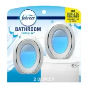 Febreze Small Spaces Solid Air Freshener Linen & Sky 93326EA