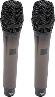 Wireless Microphone, Rechargeable Handheld Mic with RGB Lighting & Noise Canceling, Plug Play Dynamic Mic System for Stage Streaming KTV