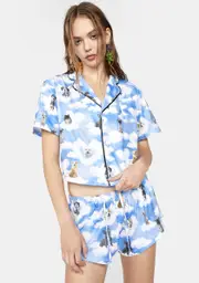[dELiA*s by Dolls Kill] All Dogs Go To Heaven Pajama Set