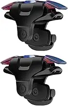 COHEALI 1Pair Mobile Game Controller Game Trigger Gamepad Accessories for Smartphones Non Slip Pads Lightweight Easy to Install Compatible with Mobile Devices