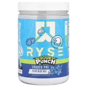RYSE, Loaded Pre, Sour Punch® Sour Blue Raz, 15.3 oz (435 g)
