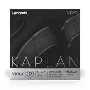 D'Addario Kaplan Vivo Viola D String, Short Scale, Medium Tension