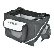 3 In 1 Pet Bike Basket Dog Cat Carrier Front Bicycle Basket Foldable Cycling Bag