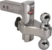 Trimax TRZ6AL Razor 6in Aluminum Adjust Hitch-Dual Ball