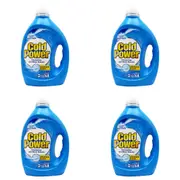 4PK Cold Power 2L Laundry Liquid Front & Top Loader Clean Stain Remover Fresh