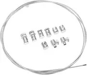 Motorcycle Throttle Cable Repair Kit Includes Connector Inner Clutch Cable Solderless End for Bike Scooter Repair