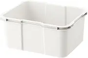 RISU GHON256 Trunk Cargo Inner Cargo R-9 White 2.9 gal (9 L) Made in Japan Small Storage Camping Plastic Stylish Picnic Divider