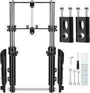 CILOYU Mini Bike Front Forks Suspension Kit with 7/8 Handlebar Risers Compatible with Coleman CT100U Baja DB30 Monster Moto MMB80 MMB105 Motovox MBX10 MBX11 GMB100 TrailMaster Storm 200 Minibike Parts