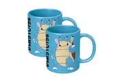 2PK Pokemon Blastoise Blue Coloured Ceramic Printed Tea Coffee 285ml 10 oz Mug