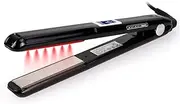 Professional Infrared Hair Care Iron, Hair Stranger Flat Plate Iron, Recovers The Damaged Hair Hair Treament Styler, Cold Iron Hair Care Treatment, with LCD Display