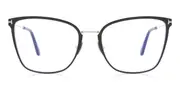 Tom Ford FT5839-B Blue-Light Block 001 Men's Glasses Black Size 56 - Private Health Rebate - Blue Light Block Available