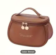 Candy BROWN Cosmetic Bag Multi Functional Hand Toiletries Make-up Storage