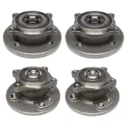 NTN Front Rear Wheel Bearing and Hub Assemblies Kit For Mini Cooper 1.6L '07-'15 (for: Mini)