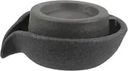 Parliky Tabletop Fountain Grinding Disc Mini Water Feature Relaxing Ambiance Easy Maintenance for Home or Office