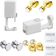 [Orglace] Ear Piercing Kit,Self Ear Piercing Gun Tools at Home,Stainless Steel Piercing Earrings Jewelry Stud Earrings for Men Women