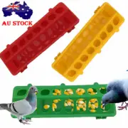 30cm Quail Trough Birds Chick Feeder Stable Drinker Plastic Pigeons Wild Tool