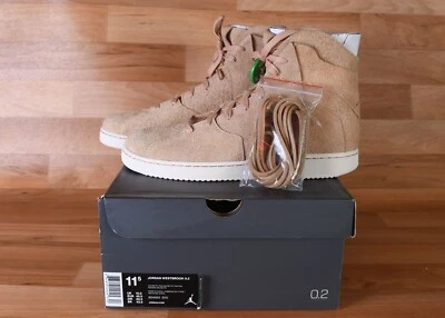 Jordan -Size 11.5 Westbrook 0.2 suede style dress sneaker “Vachetta Tan”