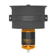 QX-Motor 64mm 12-Blade Ducted Fan EDF Unit CW/CCW With QF2822 2100KV 2300KV 3300KV 4300KV Brushless Motor For RC Airplan