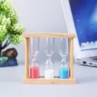 1/3/5 Minutes Hourglass Sandglass Sand Clock Timer for Kids Brush Teeth