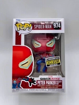Funko Pop: Marvel Gamerverse - Peter Parker Velocity Suit #974 - NIB