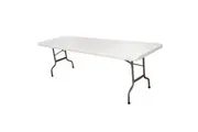 Bolero Centre Folding Table 8ft White - Commercial Folding Tables (CF375) - CF375