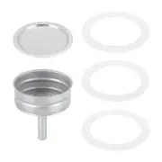 Aluminium Filter Replacement 64x53x3.5mm for 6-Cup Use Mocha Coffee Maker Pot