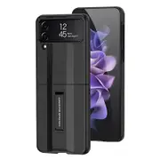 For Samsung Galaxy Z Flip4 5g Kickstand Hard Pc Phone Case Elastic Strap Hinge Protection Cover