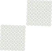 Healeved 400pcs Cucumber Print Eye Pads Non-woven Fabric Eye Care Patches for Skincare Soft Masks for Travel Camping and Hotels for Family and Friends