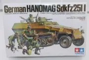 Tamiya 1:35 Scale German Hanomag Sdkfz251/1 Military Model Kit - SEALED -