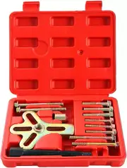 13PCS Harmonic Balancer Steering Wheel Puller Tool Flywheel Puller Crankshaft Pu