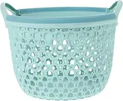 HEALEEP Sundries Basket Organizer Decorative Storage Basket for Home Nursery Office Material Multi Functional for Snacks Books