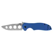 Kershaw Knives 6034TRAINER E-TRAIN Blue G10 3Cr13 Stainless Pocket Knife Trainer