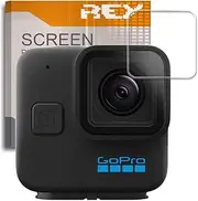 [REY] Tempered Glass Screen Protector for GOPRO HERO11 Black Mini Lens, Screen Protector, Screen Protector 9H+ Hardness, Anti-Scratch Oil Bubbles
