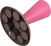 UTHCLO Baking Tool Stand for Piping Bags Multi Functional Pastry Bag Holder with Nozzle Slots Compact and Easy to Clean Organizer for Kitchen and Bakery Use Modern Design Vibrant