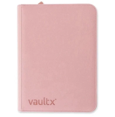 Vault X Just Pink 9-Pocket Exo-Tec Zip Binder - 360 Cards - BRAND NEW!