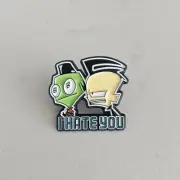 INVADER ZIM Enamel Pin - Invader zim - Cartoons - Nickelodeon - I Hate You