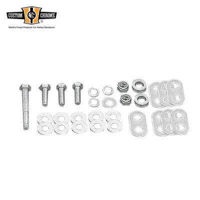 Chrome Mounting Kit Fits For Harley Fat Bob Tanks