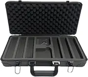 Yunhgft Storage Box with Handle and Compartments, 300 Chip Capacity