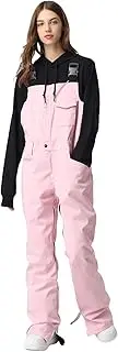 [SEARIPE] Winter Snow Bibs Overalls,Waterproof Snowboard Overalls Pant Adjustable Outdoor Ripstop Snowboard Pant for