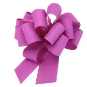 5pcs 7 Inch Large Pull Bow Gift Wrapping Big Pull Bows Ribbon Rose Red