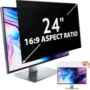 24 Inch Computer Privacy Screen Filter for Computer Monitor 16 9 Aspect Ratio A