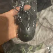 generic, wired, USB, computer keyboard and mouse - black - new in box