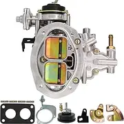 VergasRetor New 2 Barrel Carburetor for 32/36 DFEV, 32x36 Carb fits for Fiat 124/131 VW Bug Type 1 Caravan 1976-1983 Mazda B2600 Dodge Caravan Arrow Sedan Pickup 2.0L/2.6L Engine with Electrical Choke