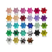 500 IN CADBURY CHOCOLATE STARS ASSORTED COLOURS-CHRISTMAS PARTIES PROMOTIONS
