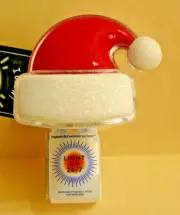 Bath & Body Works Wallflower "SANTA HAT" diffuser 24/7 light-up